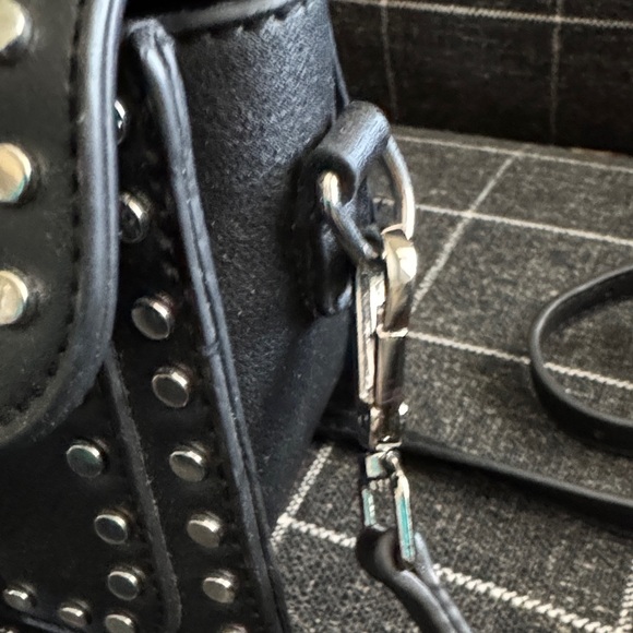 Prune Black Studded Crossbody Bag - Picture 6 of 10